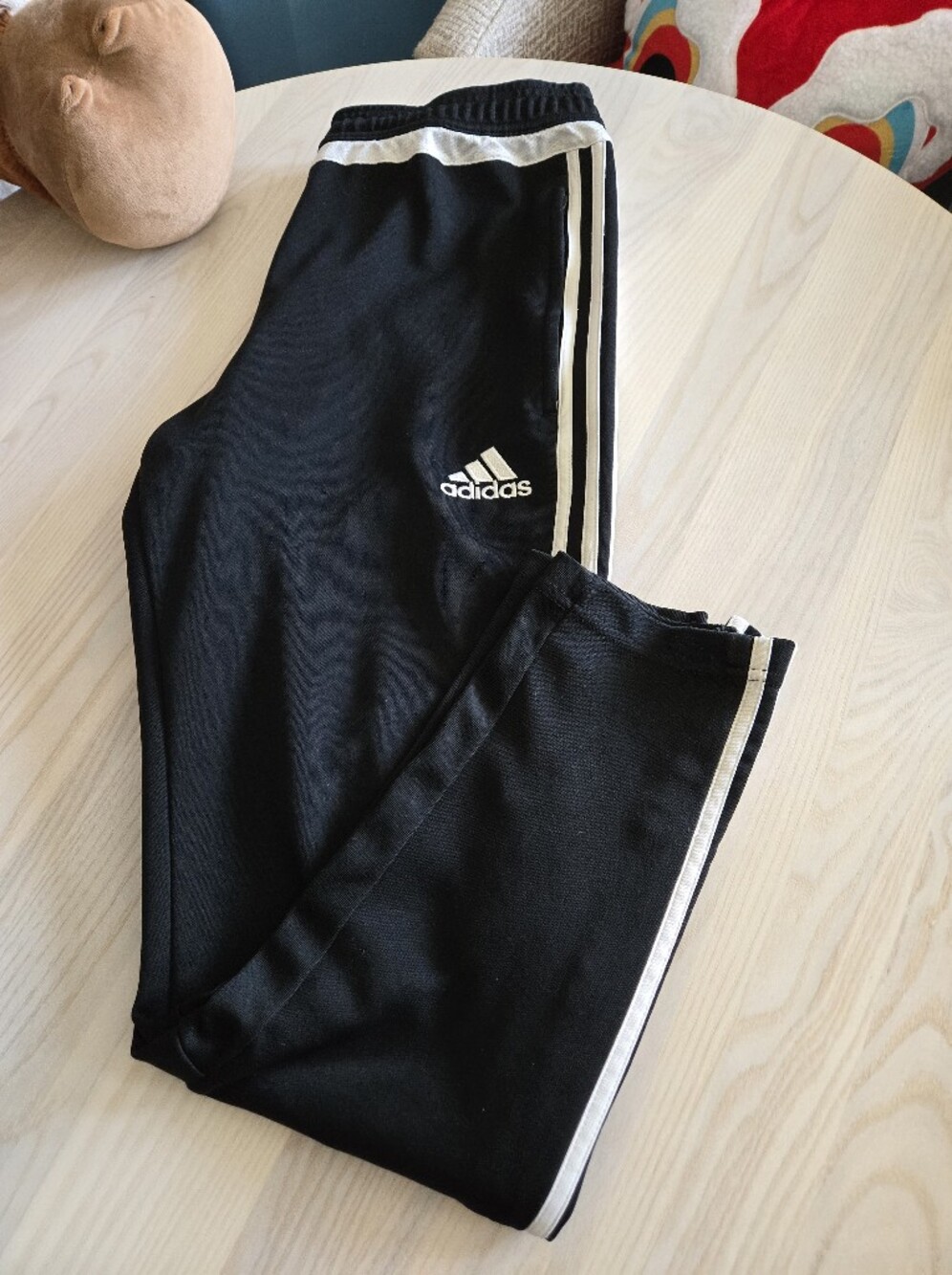 Adidas Black White Tiro Tapered Pants Women Large